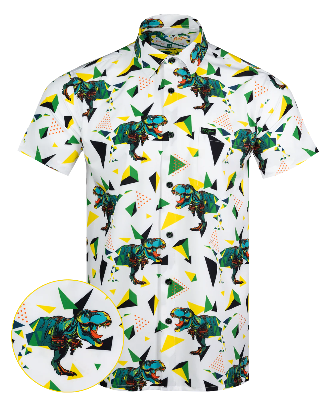 Small Arms (White) Button Down