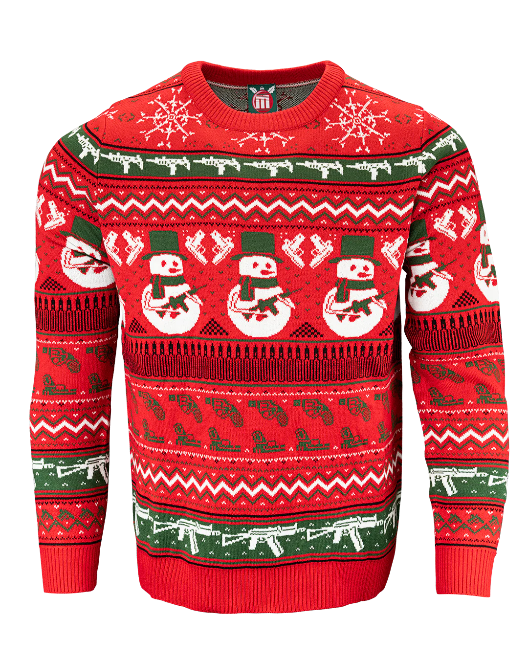 Snowman Red Sweater