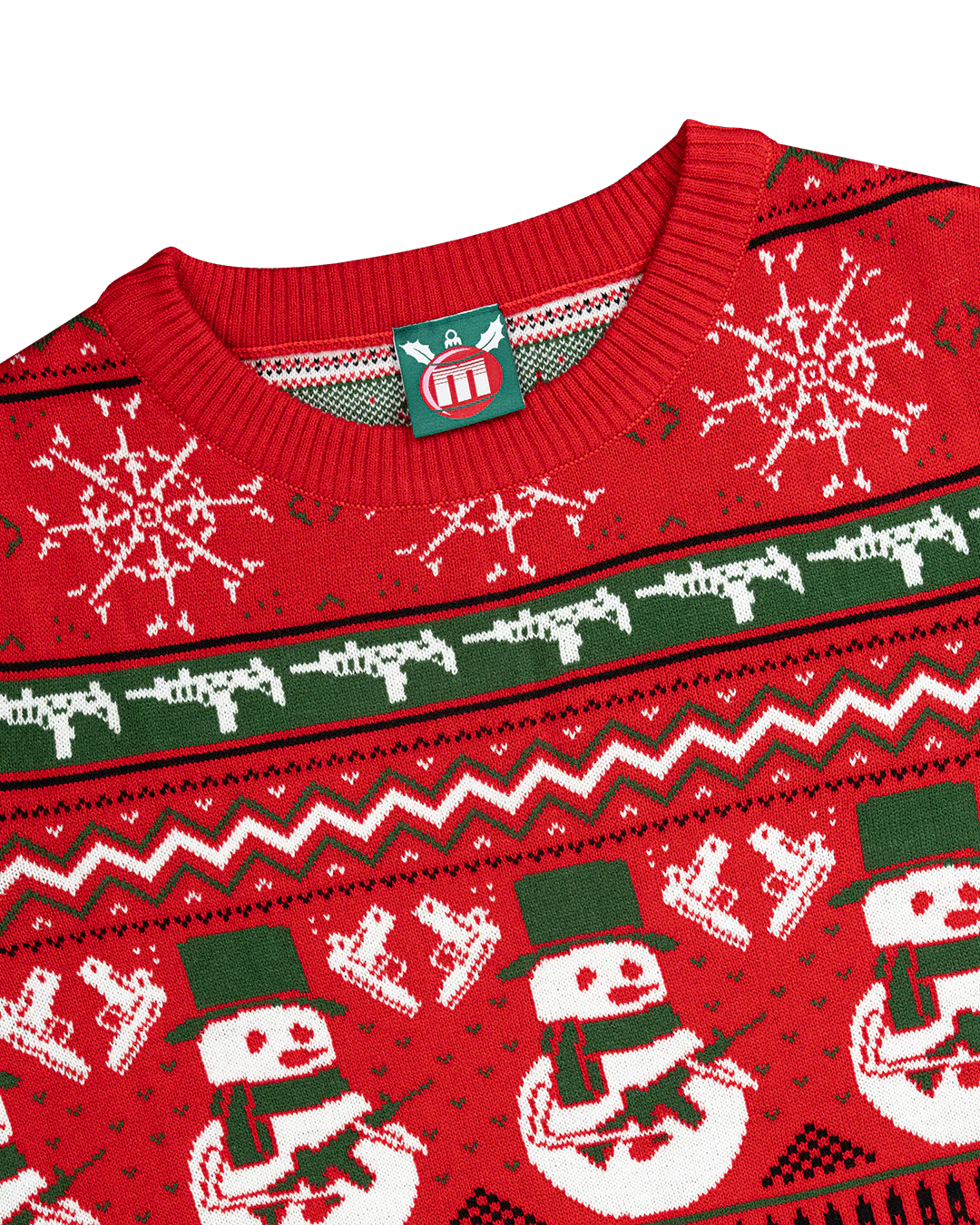 Snowman Red Sweater - Image 2