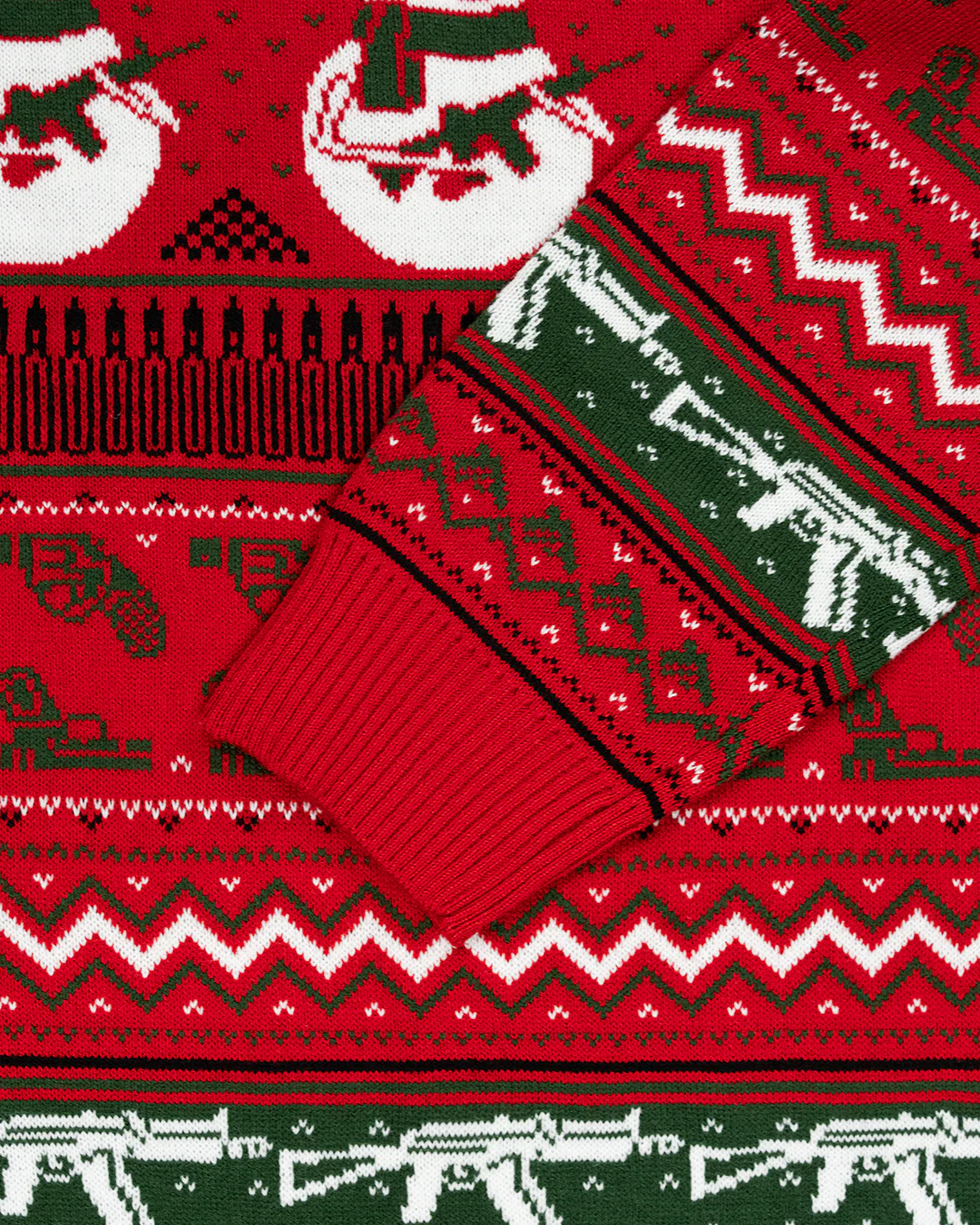 Snowman Red Sweater - Image 3