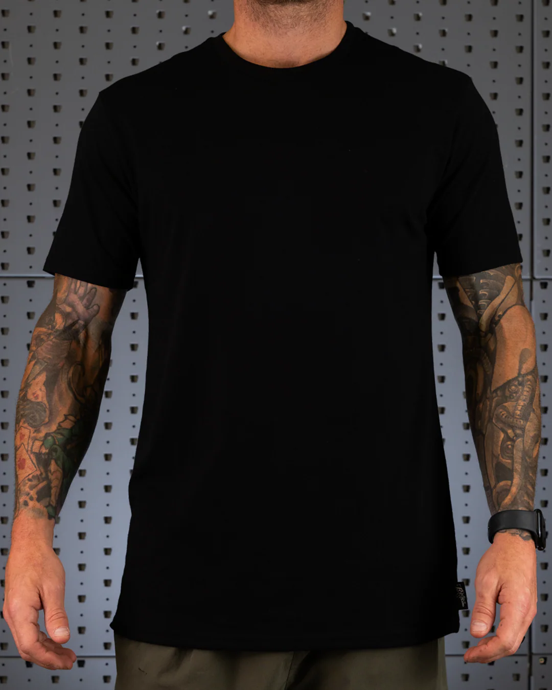 Solid (Black) Tee