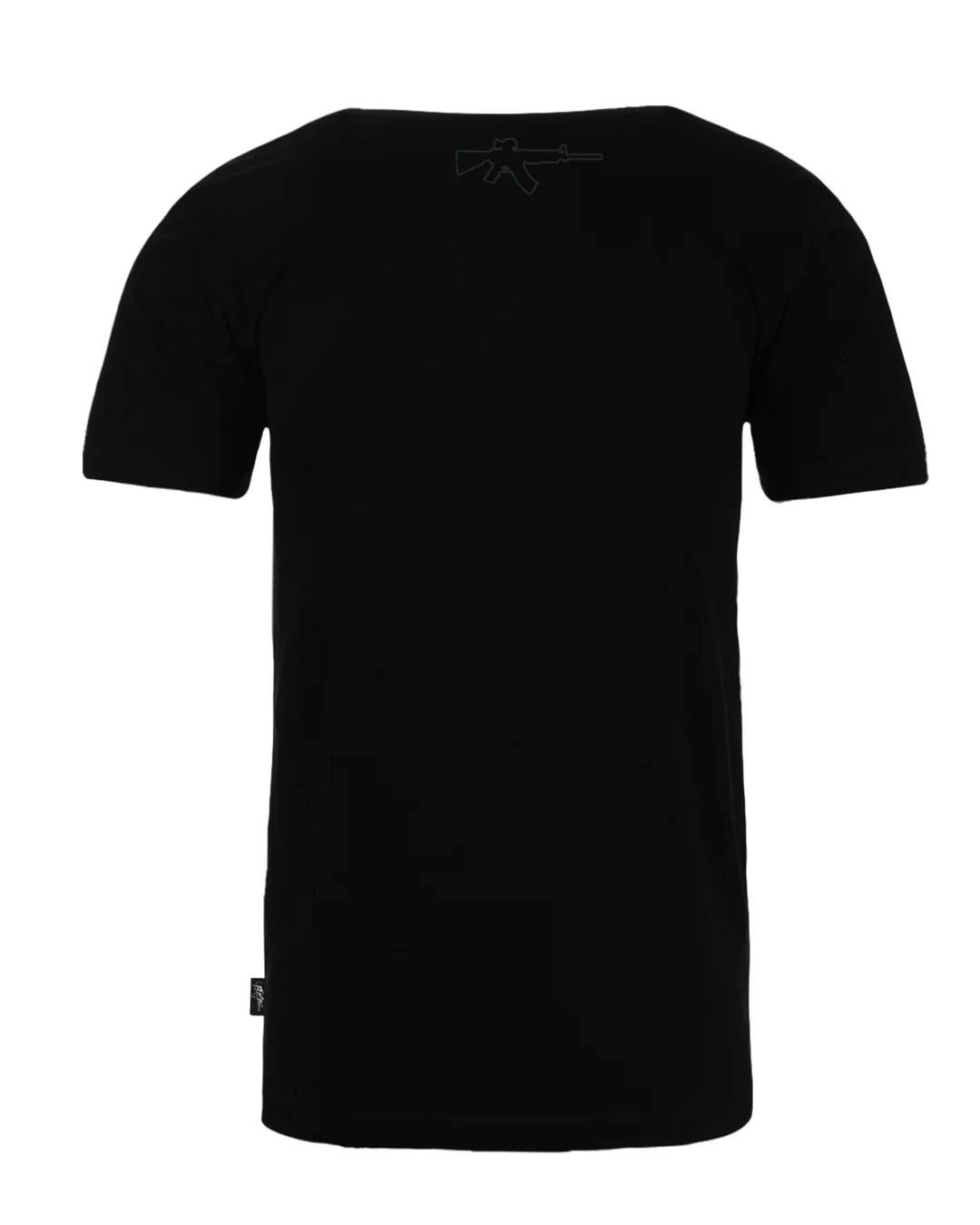 Solid (Black) Tee - Image 2