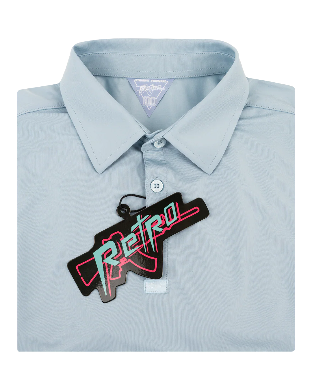 Solid (Blue) Polo - Image 5