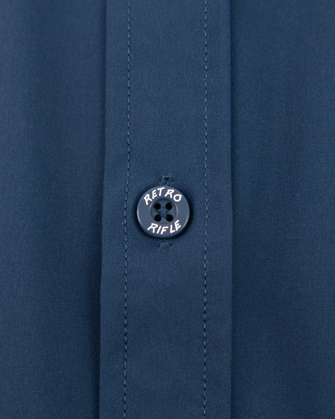 Solid Button Down (Navy) - Image 5