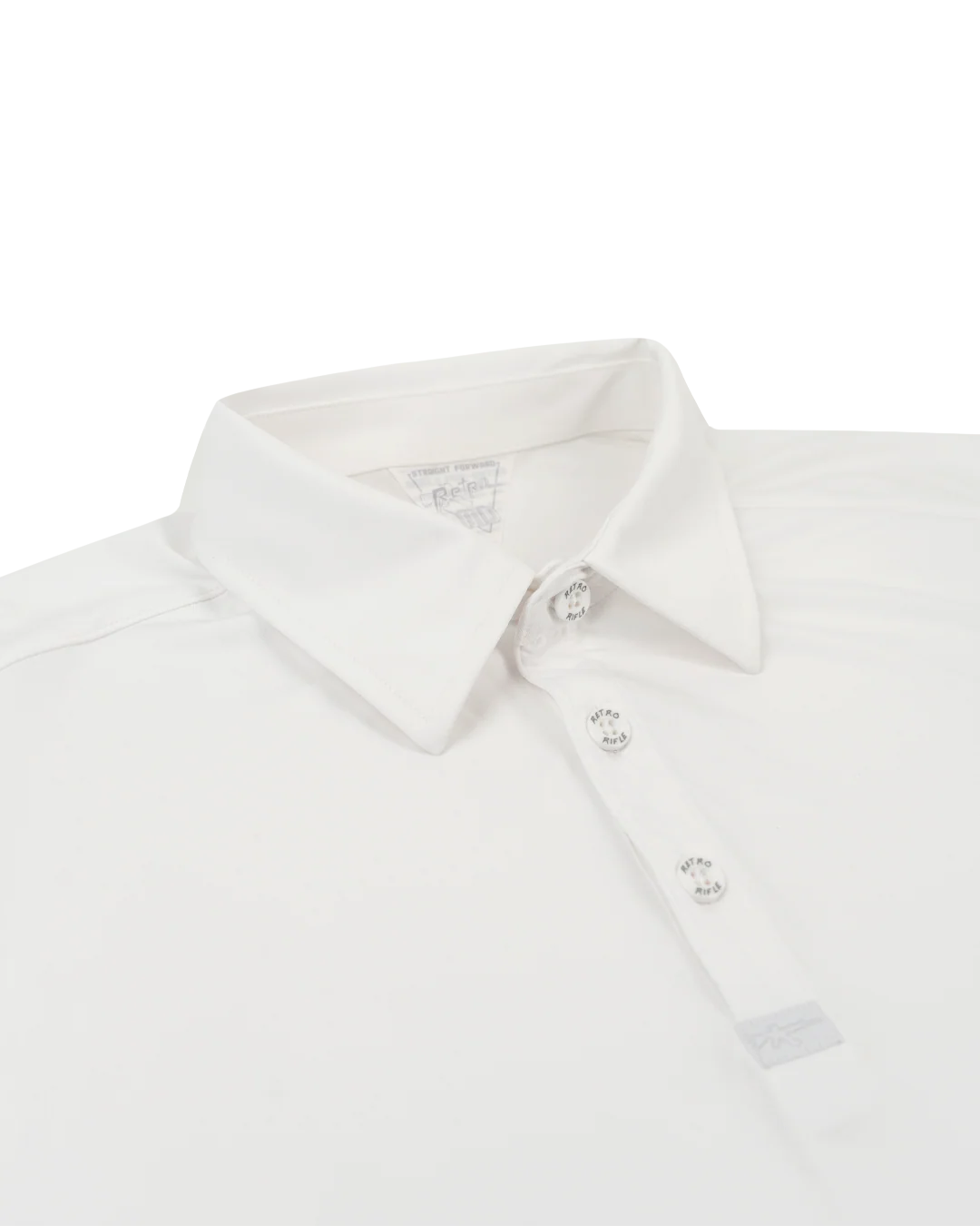 Solid (White) Polo - Image 2