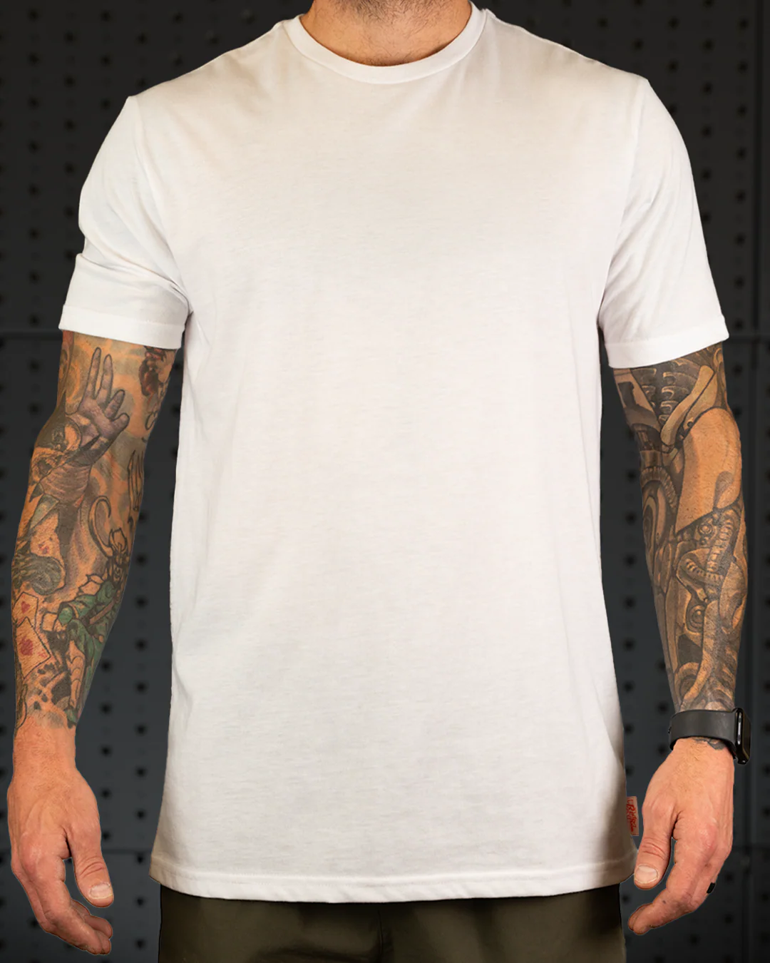 Solid (White) Tee