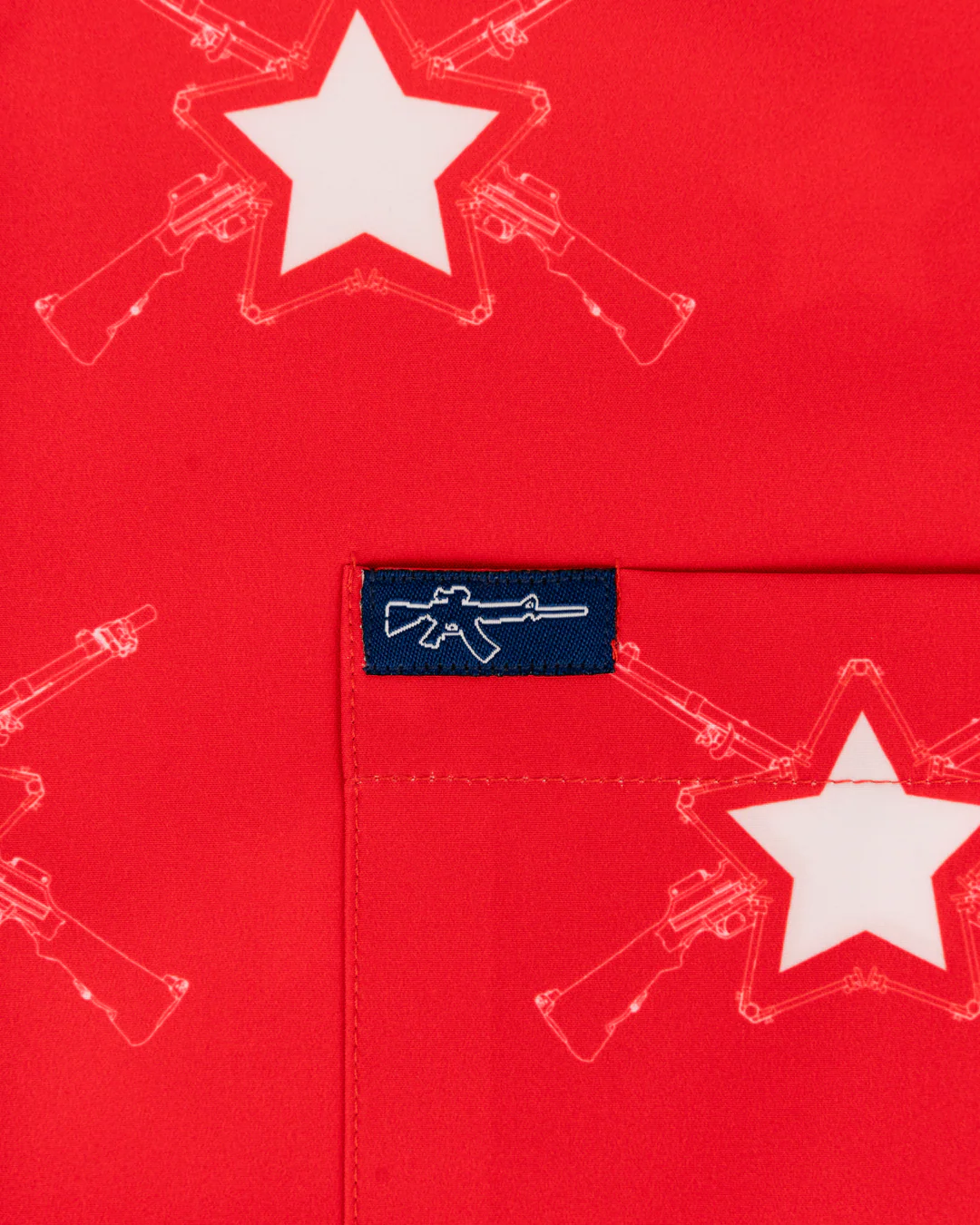 Stars & BARS (Red) Button Down - Image 3
