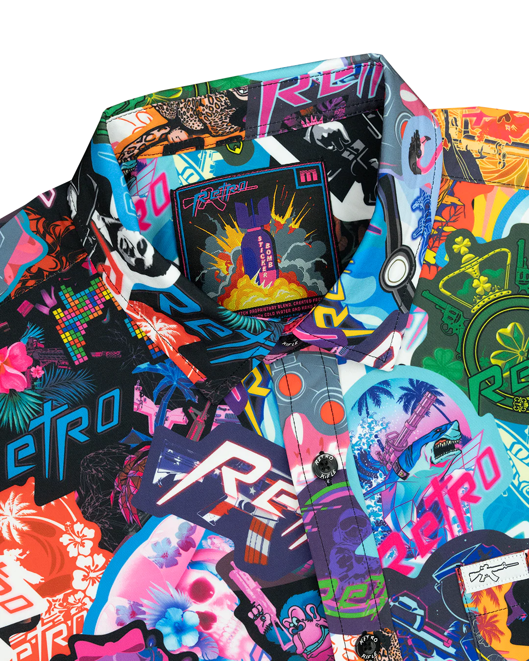 Sticker Bomb V1 Button Down (Limited Edition) - Image 2
