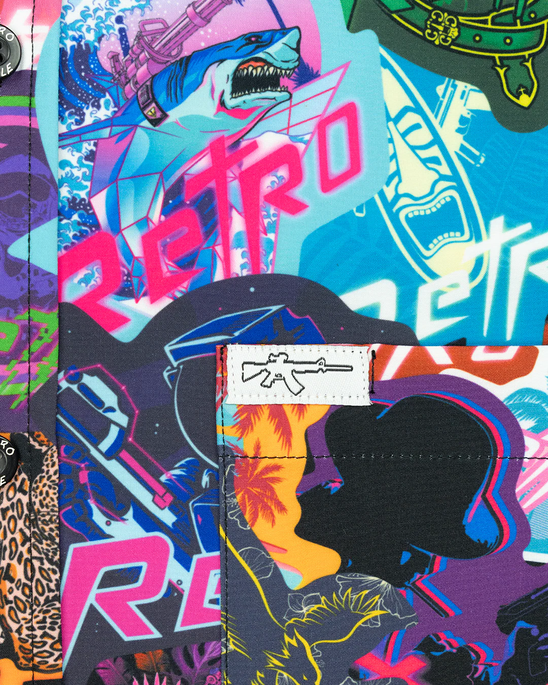 Sticker Bomb V1 Button Down (Limited Edition) - Image 3