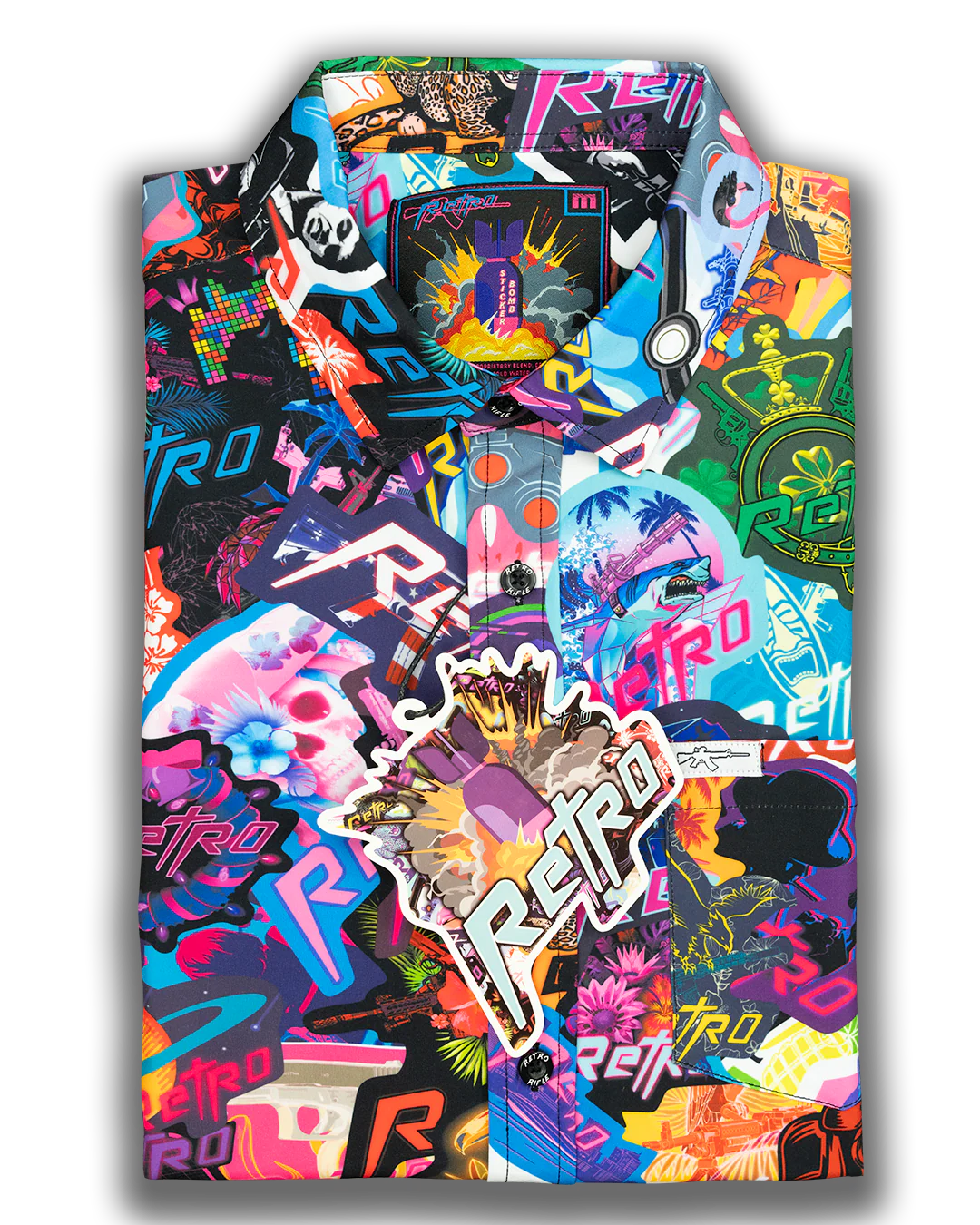 Sticker Bomb V1 Button Down (Limited Edition) - Image 5
