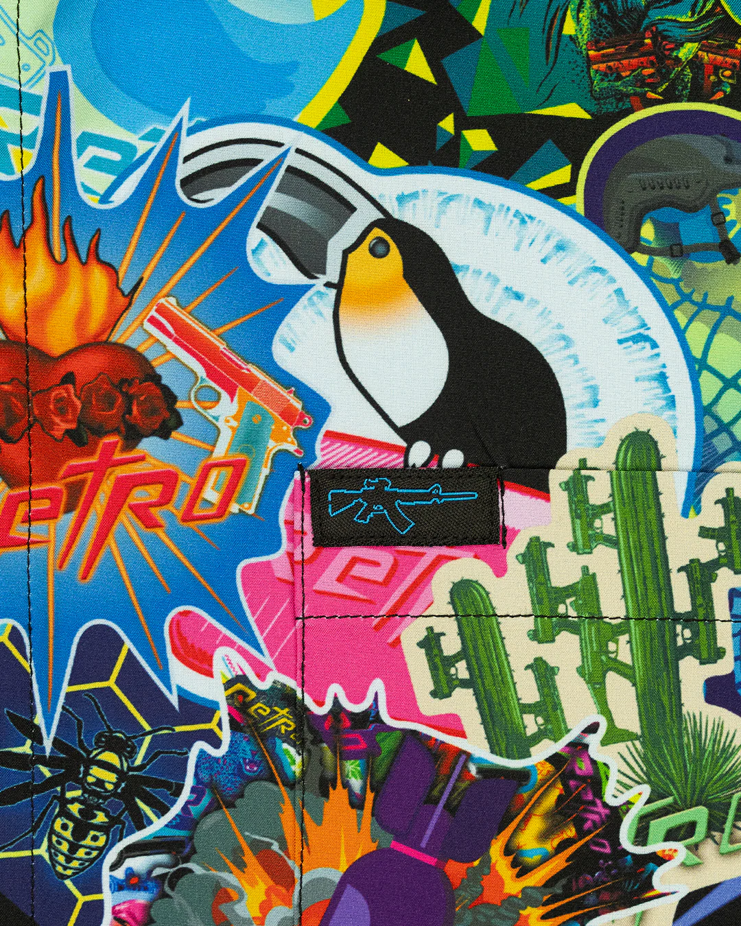 Sticker Bomb V2 Button Down (Pearl Snaps) - Image 3