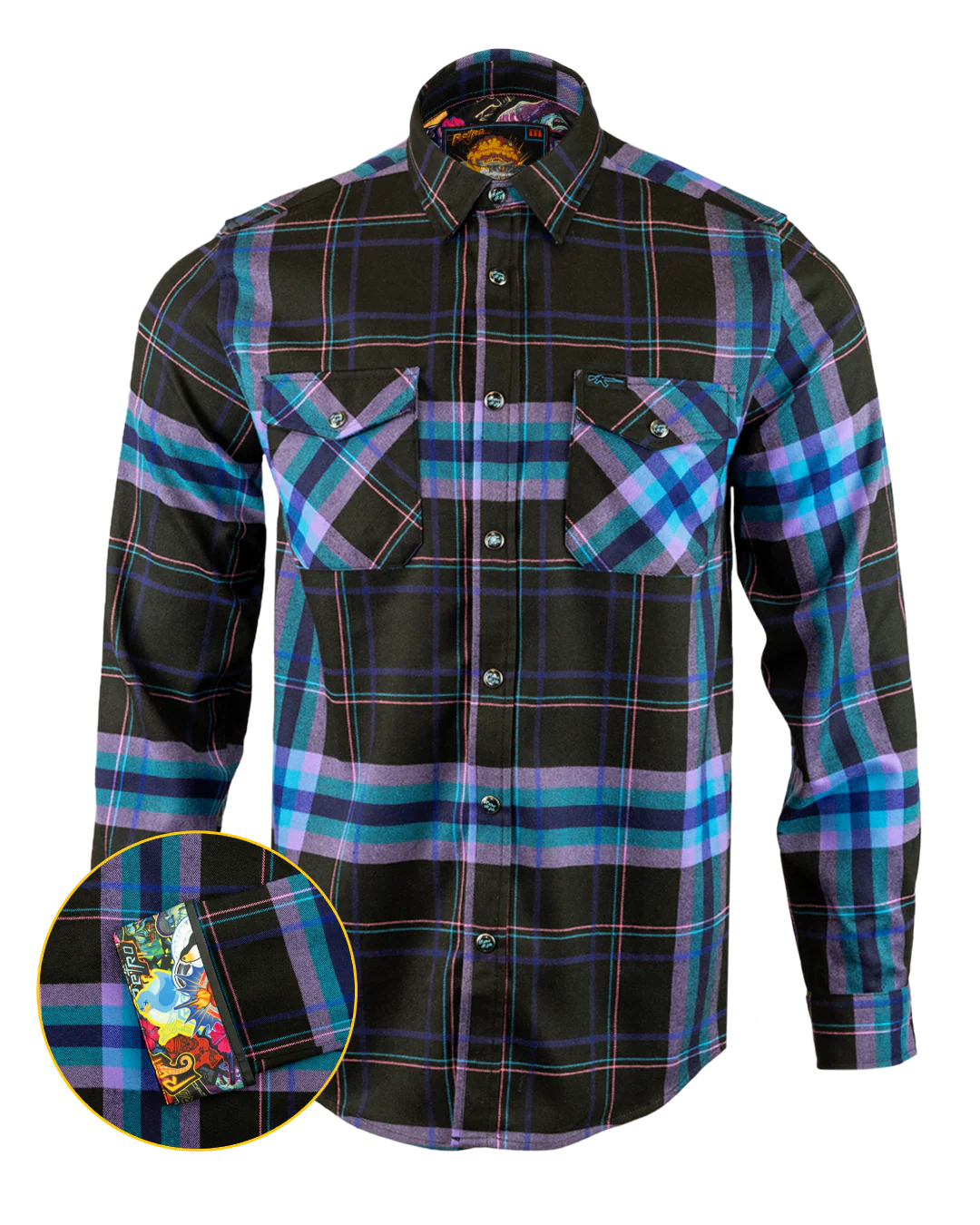 Sticker Bomb V2 Flannel
