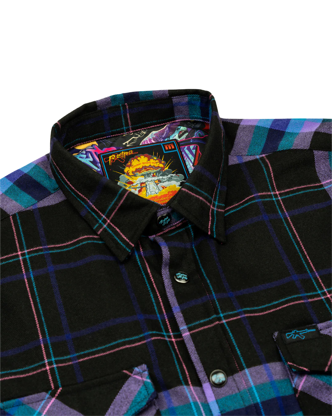 Sticker Bomb V2 Flannel - Image 2