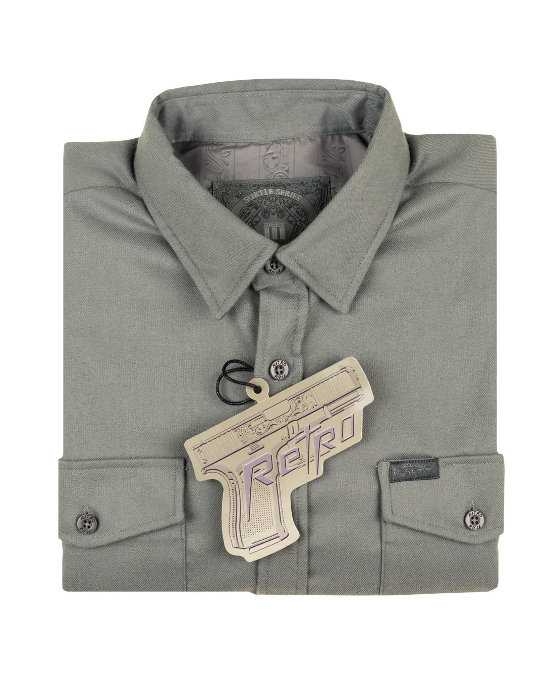 Subtle Series (Gray) Flannel - Image 6