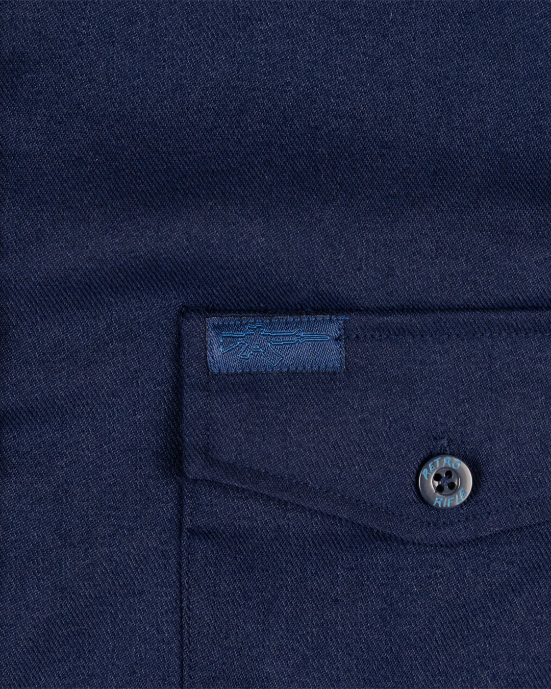Subtle Series (Navy) Flannel - Image 3