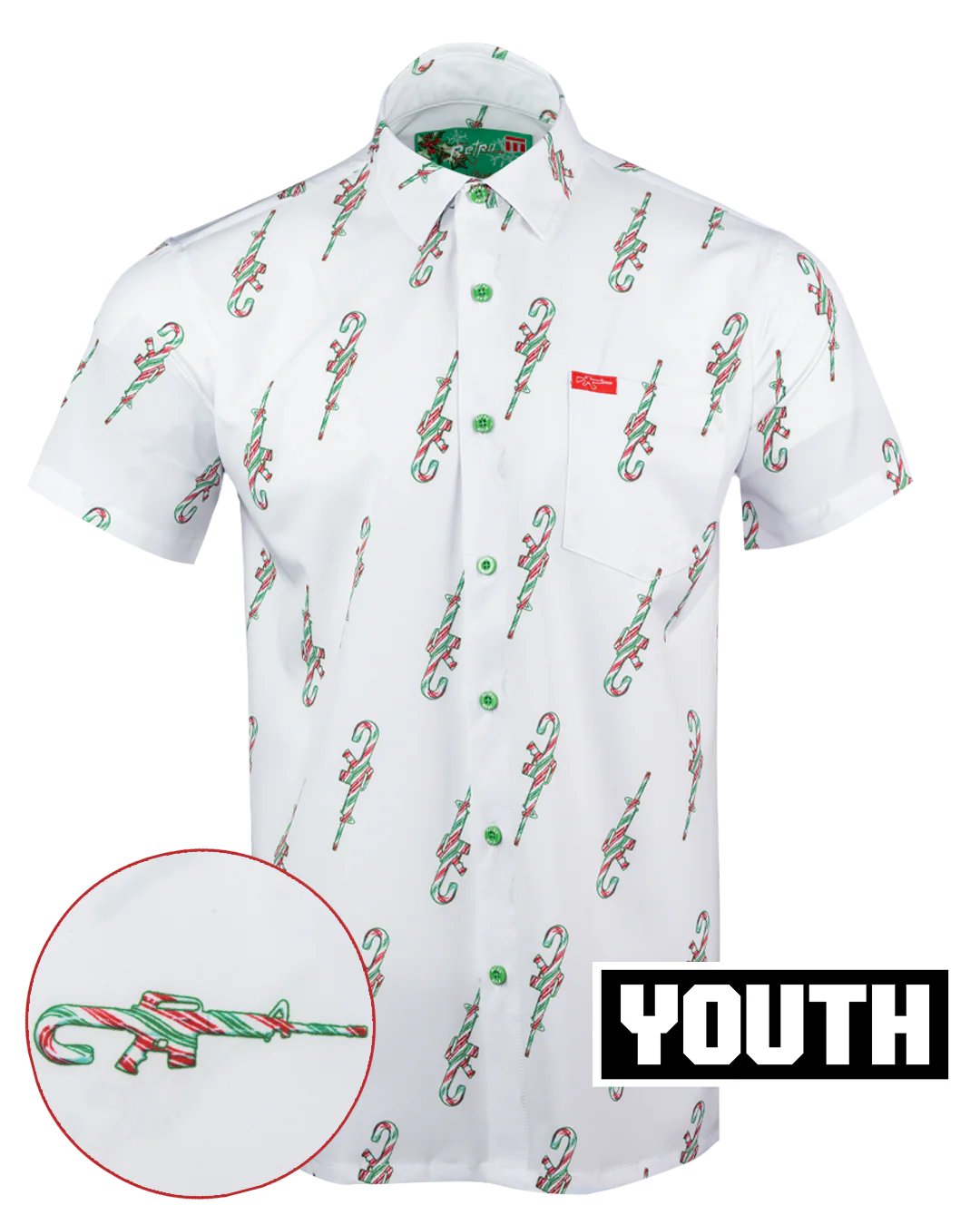 Sugar Shooter Button Down (Youth)