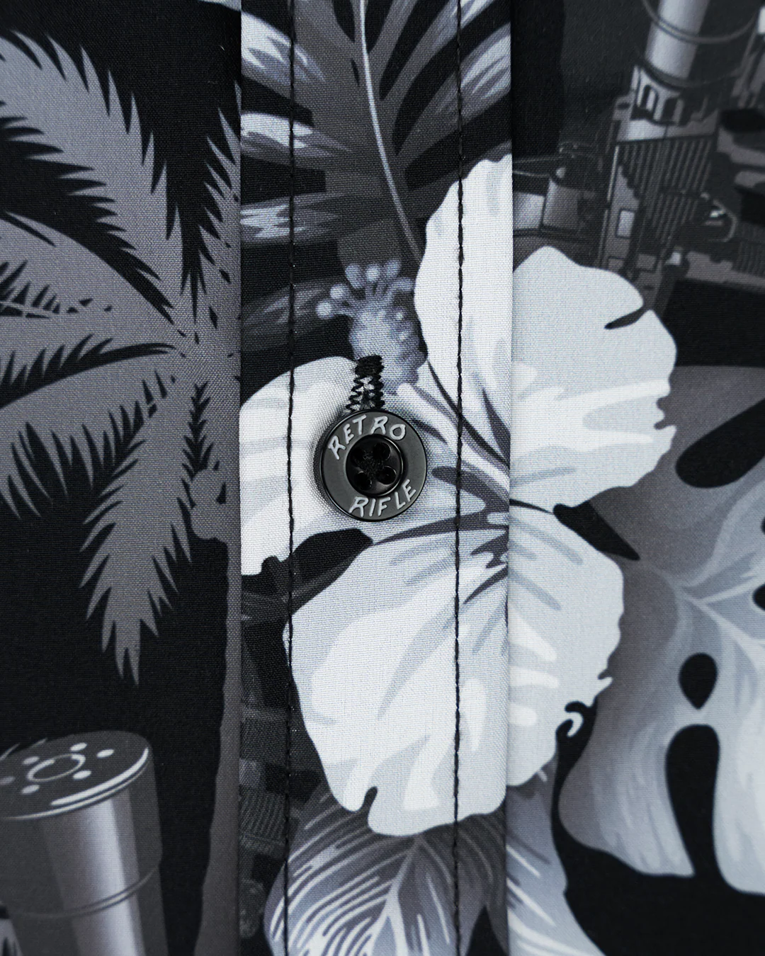 Suppressed (Black/White) Button Down - Image 4