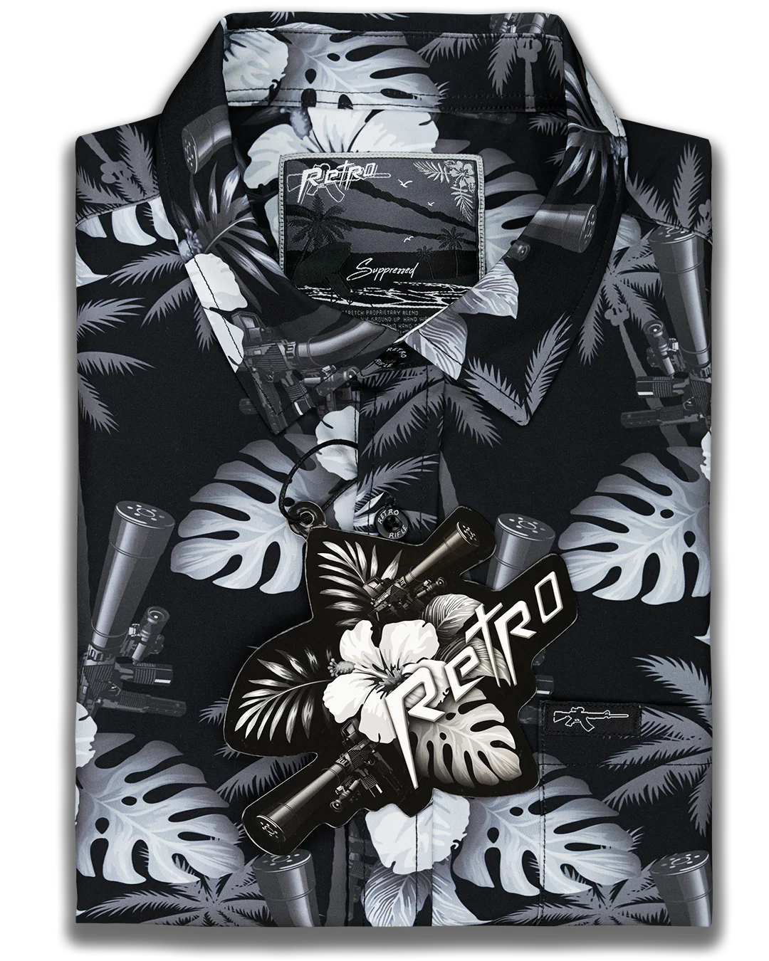 Suppressed (Black/White) Button Down - Image 5