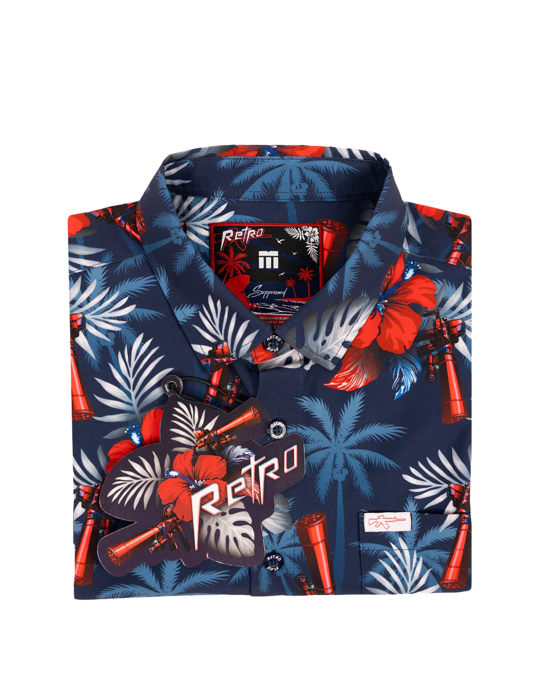Suppressed (Blue) Button Down - Image 5