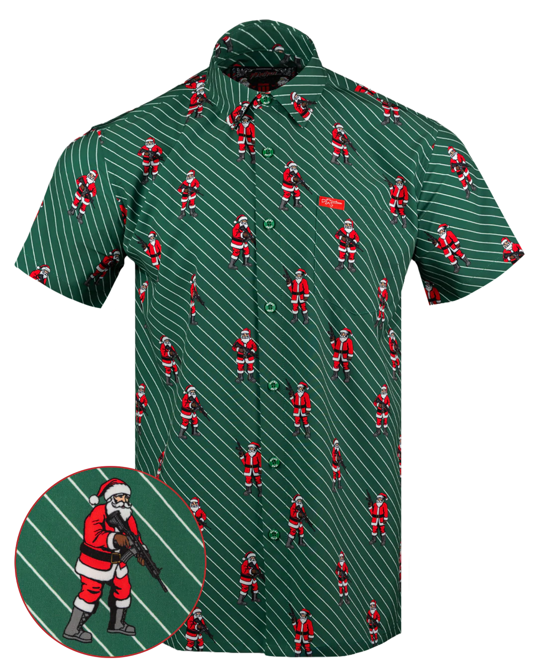 Tactical Night Button Down