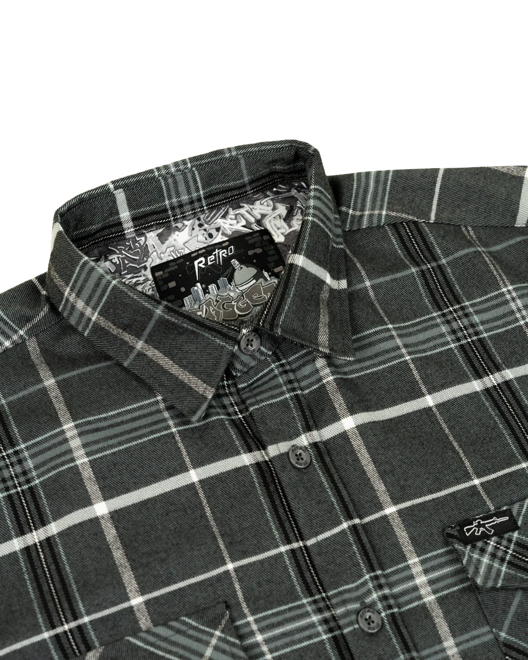 Tagged (Gray) Flannel - Image 2