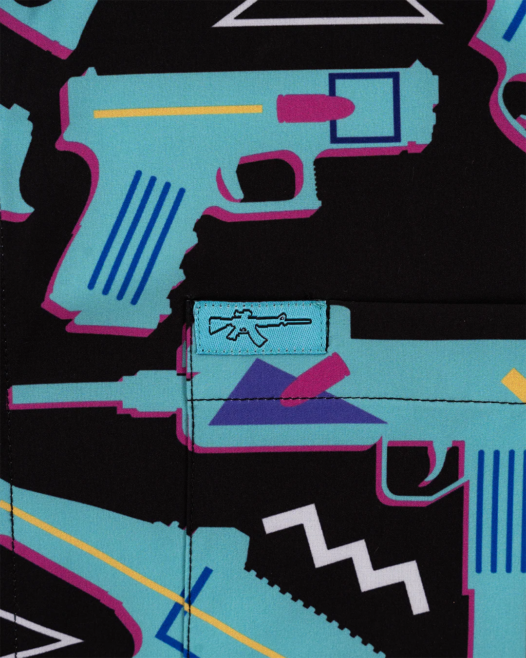 The 80 (Cyan) Button Down - Image 3