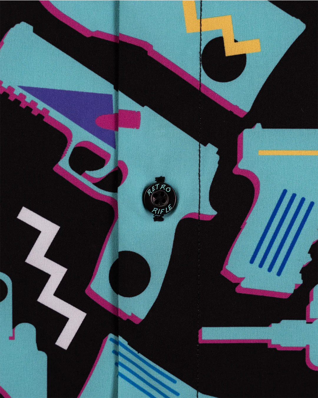 The 80 (Cyan) Button Down - Image 5