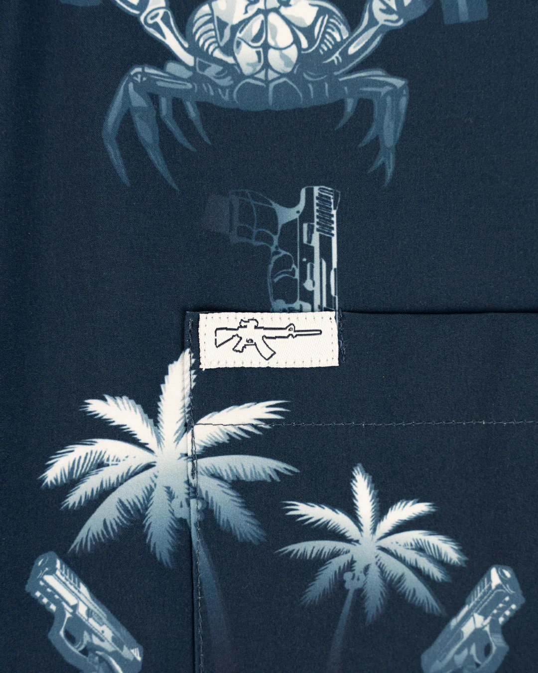 The Crab (Navy) Button Down - Image 3