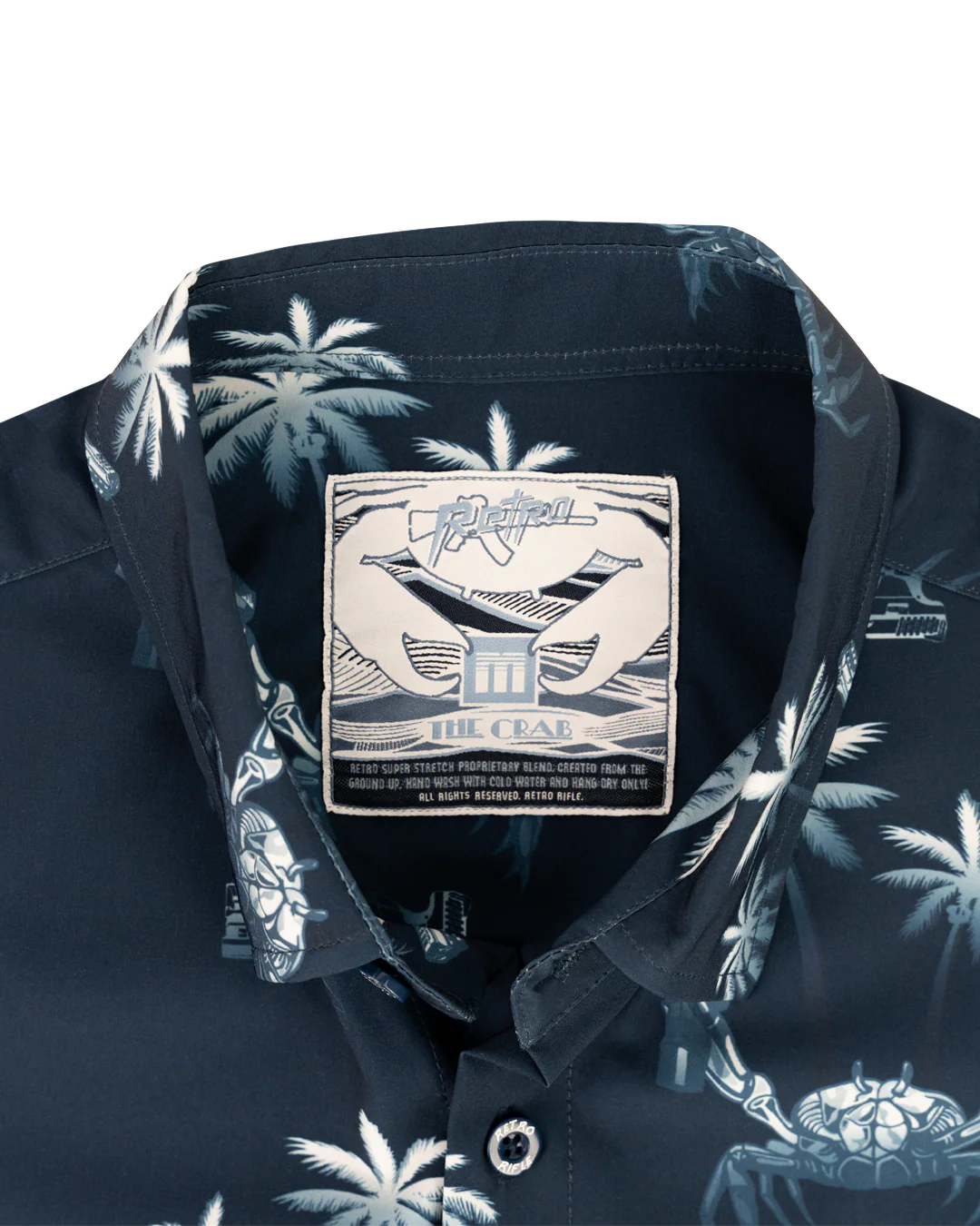 The Crab (Navy) Button Down - Image 4