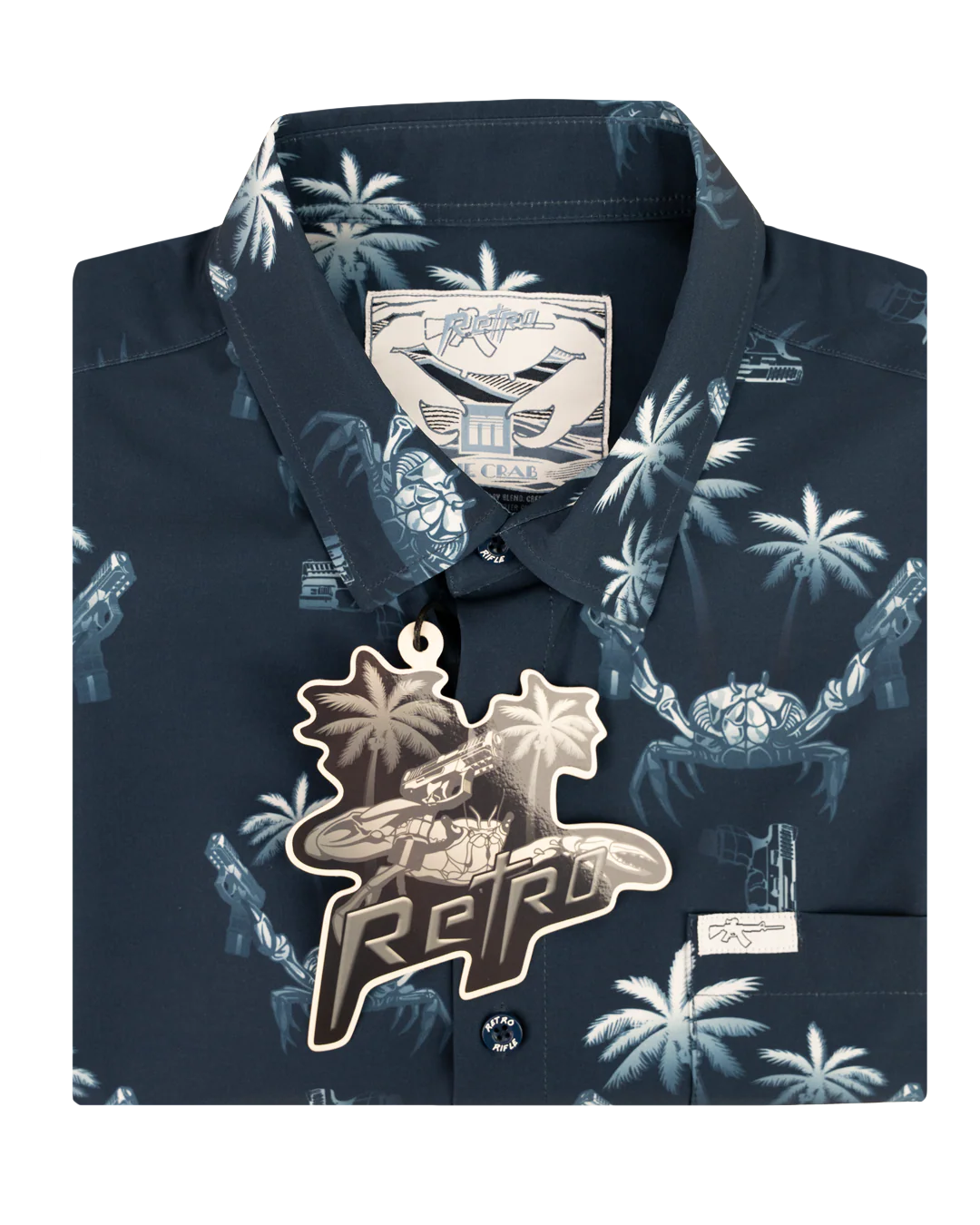 The Crab (Navy) Button Down - Image 6