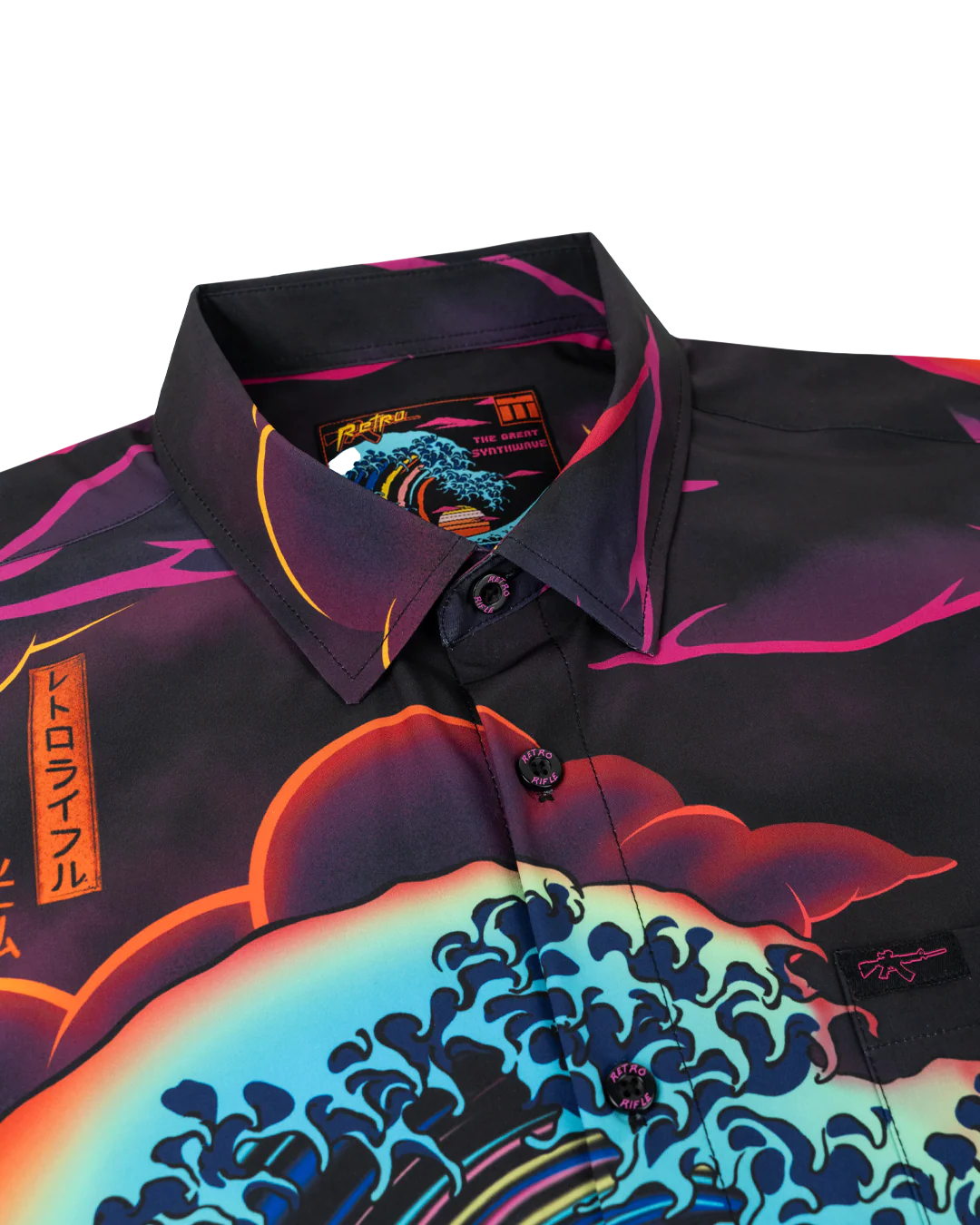 The Great Synthwave Button Down - Image 2