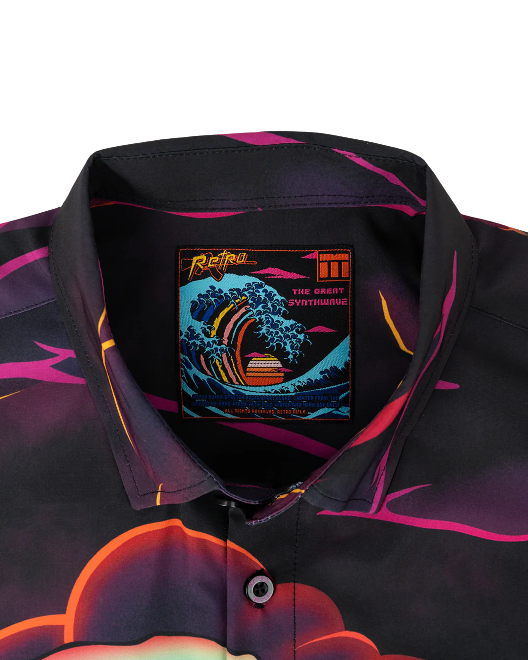 The Great Synthwave Button Down - Image 4