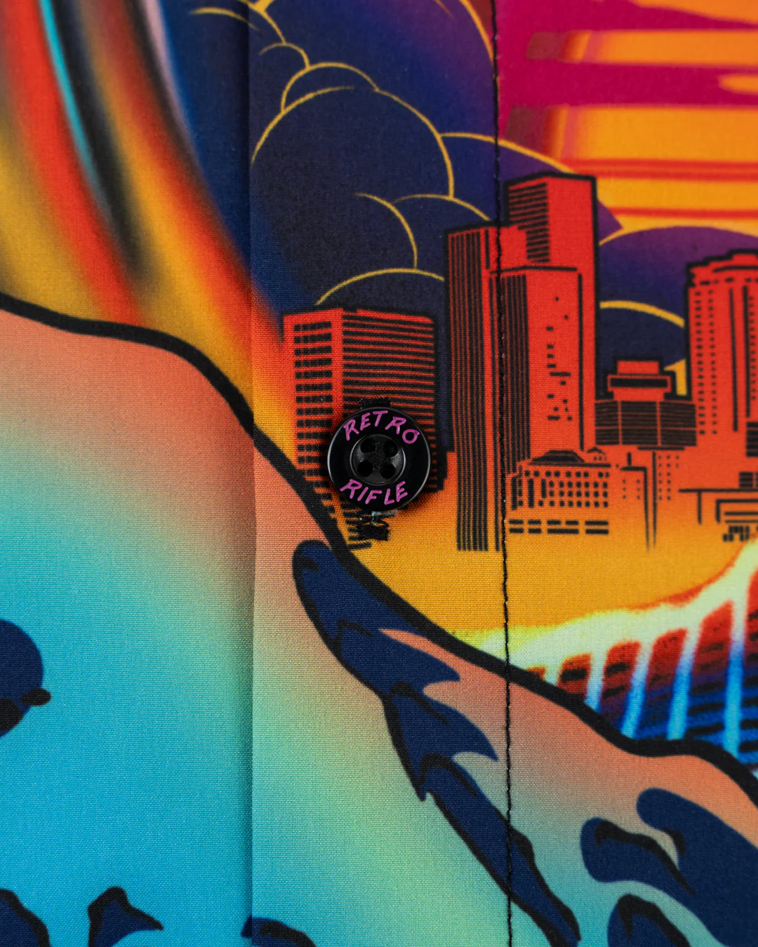 The Great Synthwave Button Down - Image 5