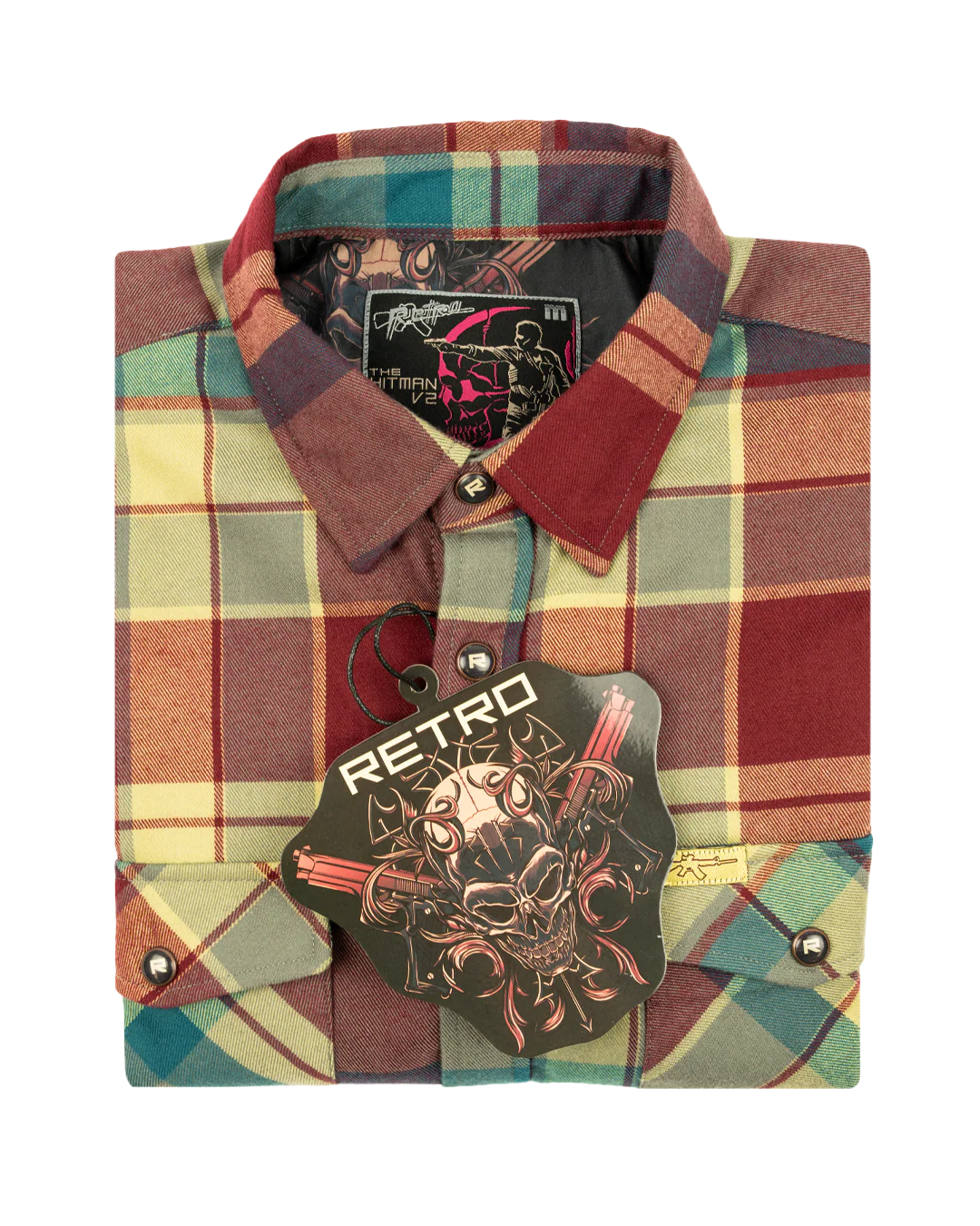 The Hitman V2 Flannel (Pearl Snaps) - Image 7