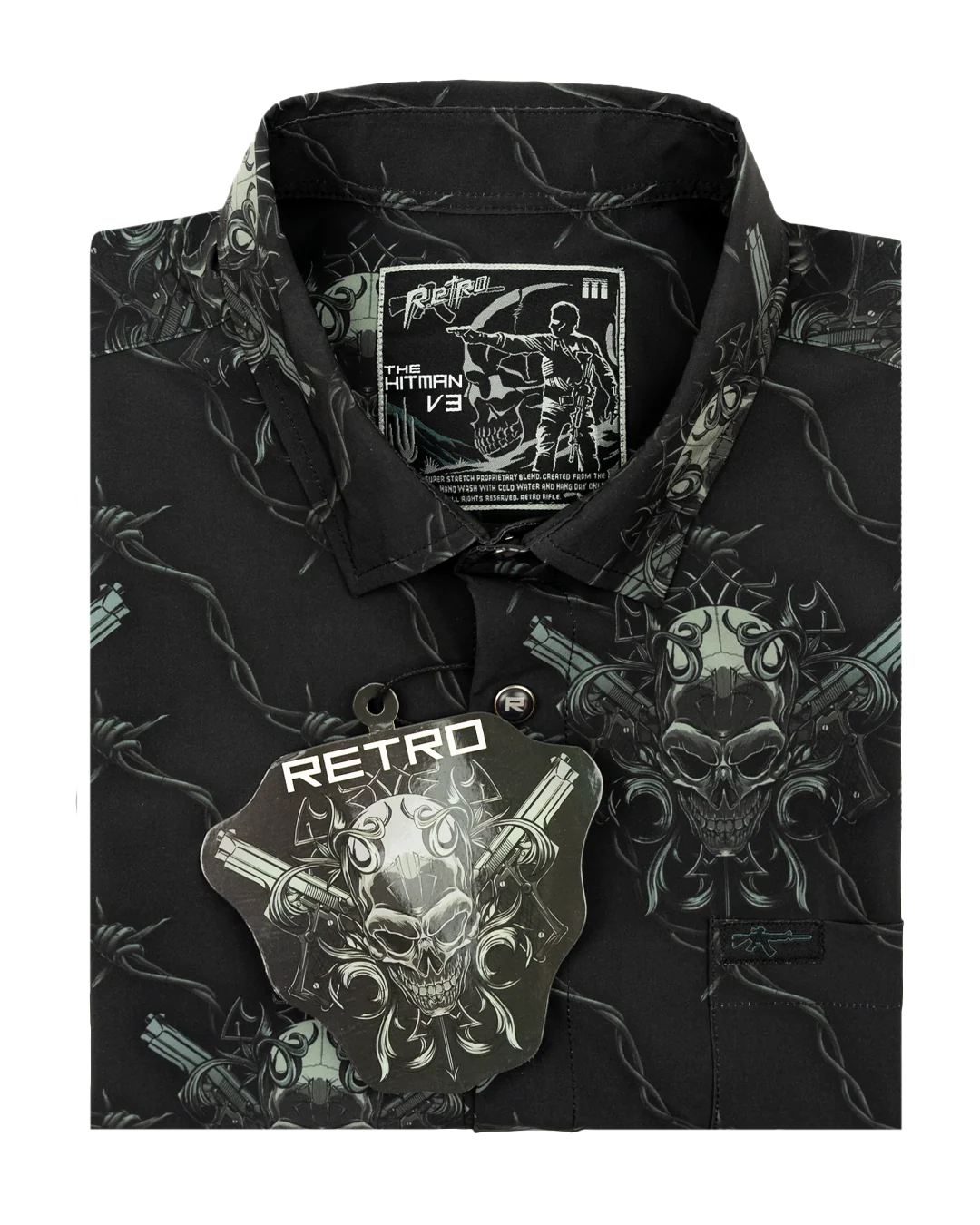 The Hitman V3 Button Down (Pearl Snaps) - Image 5