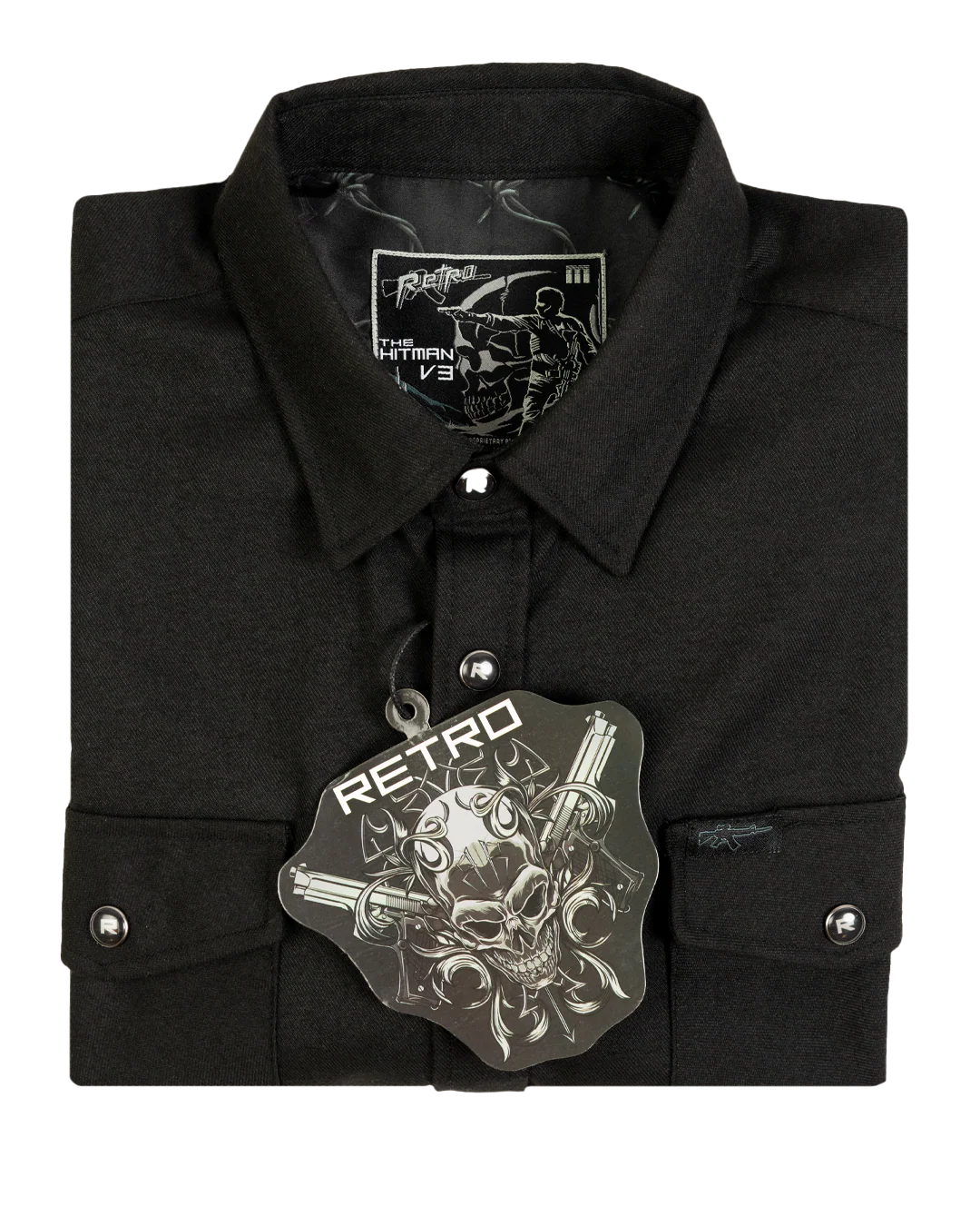 The Hitman V3 Flannel (Pearl Snaps) - Image 7