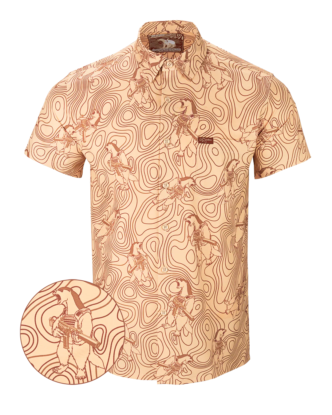 The Hunter (Tan) Button Down