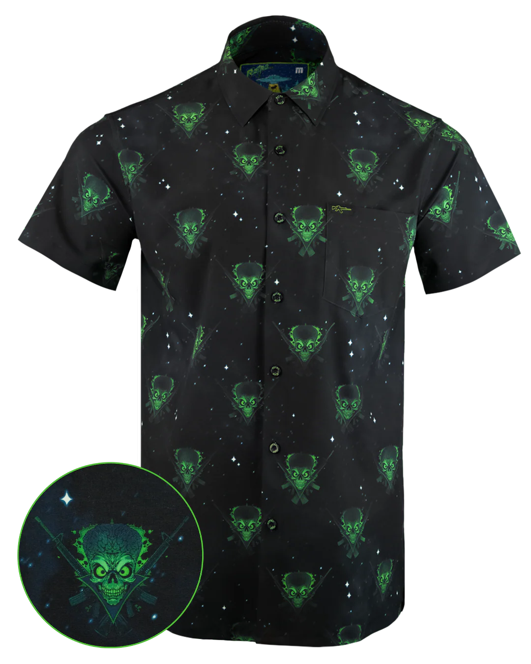 The Invader Button Down