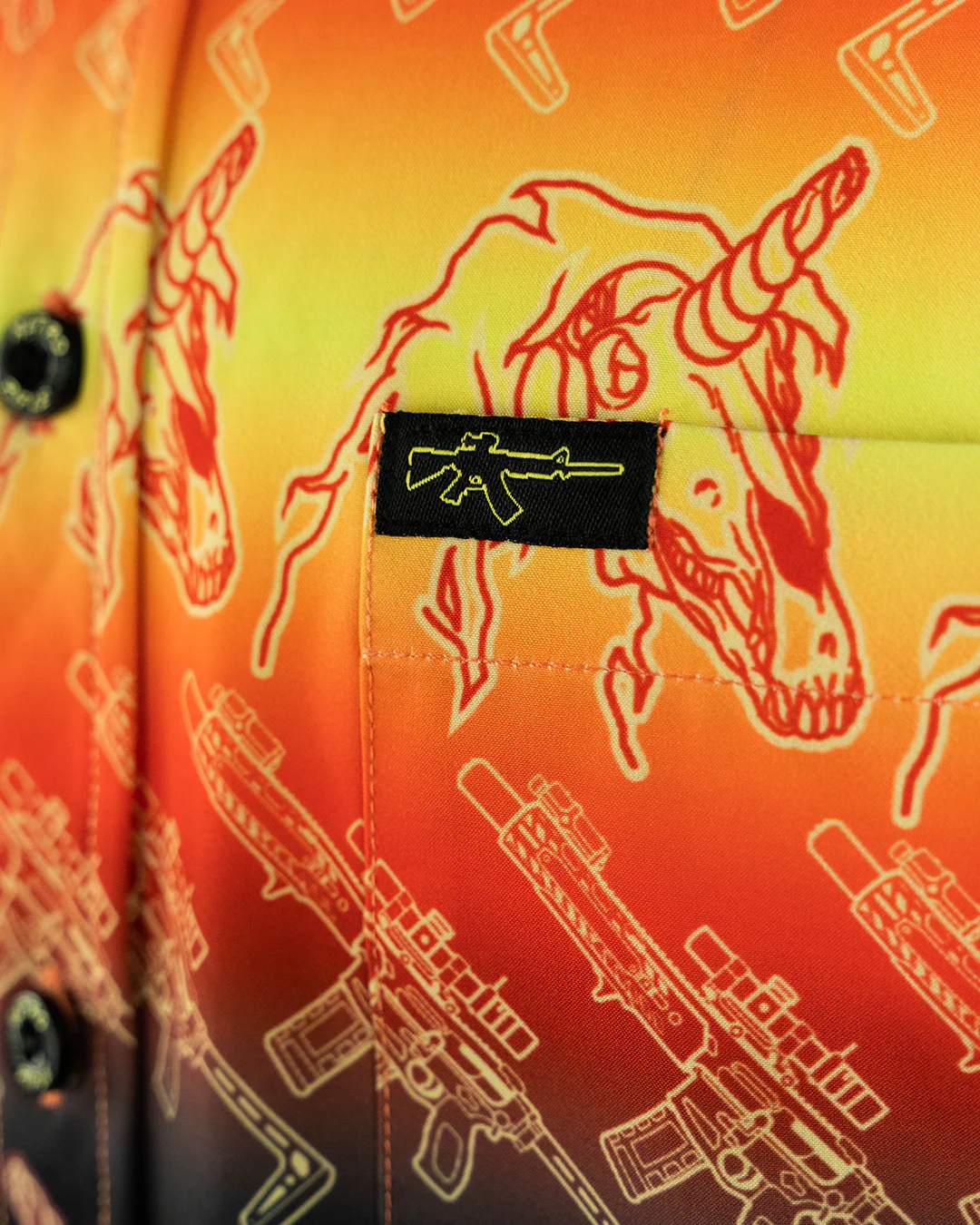 The Nightmare Red Button Down (Youth) - Image 3