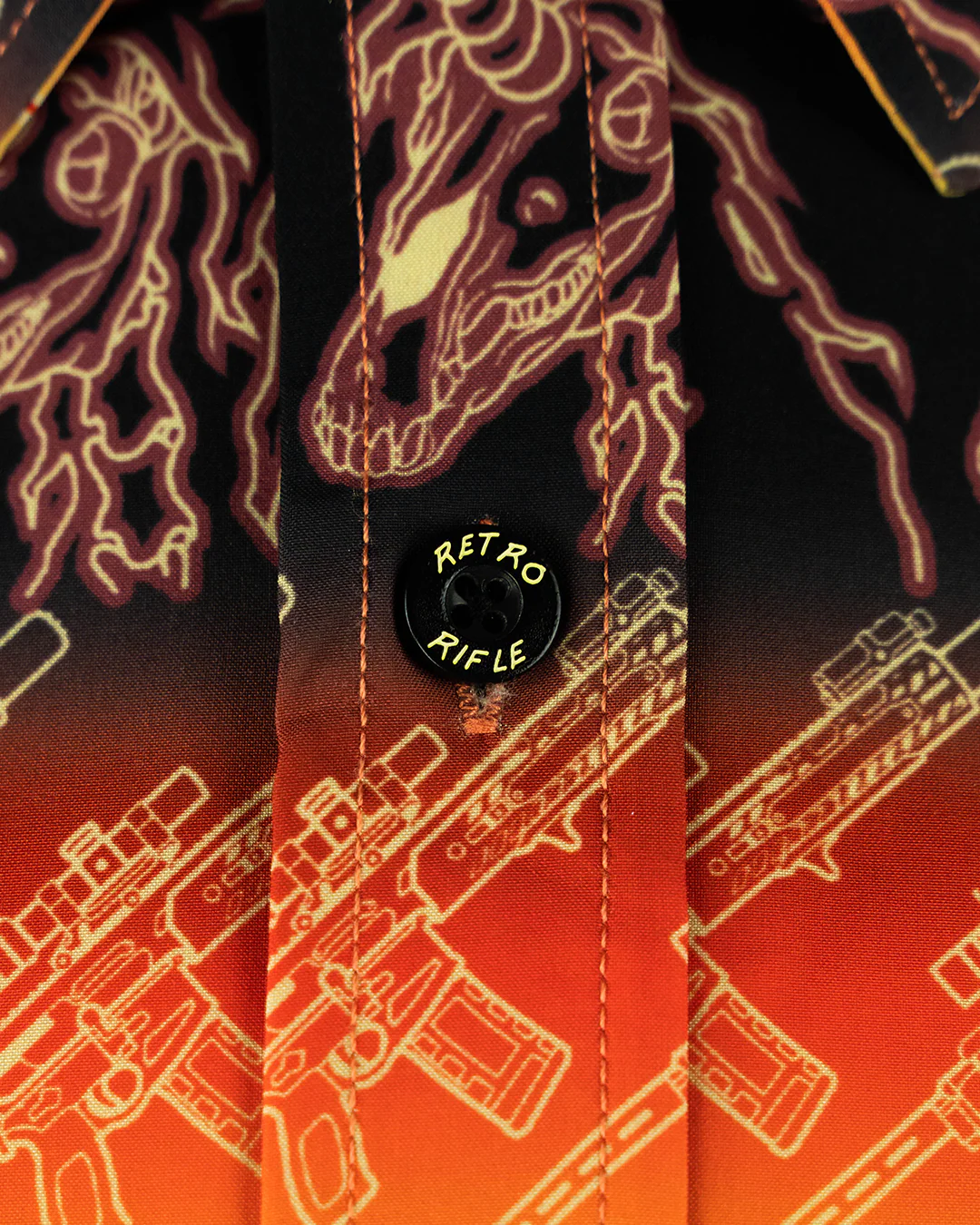 The Nightmare Red Button Down (Youth) - Image 4