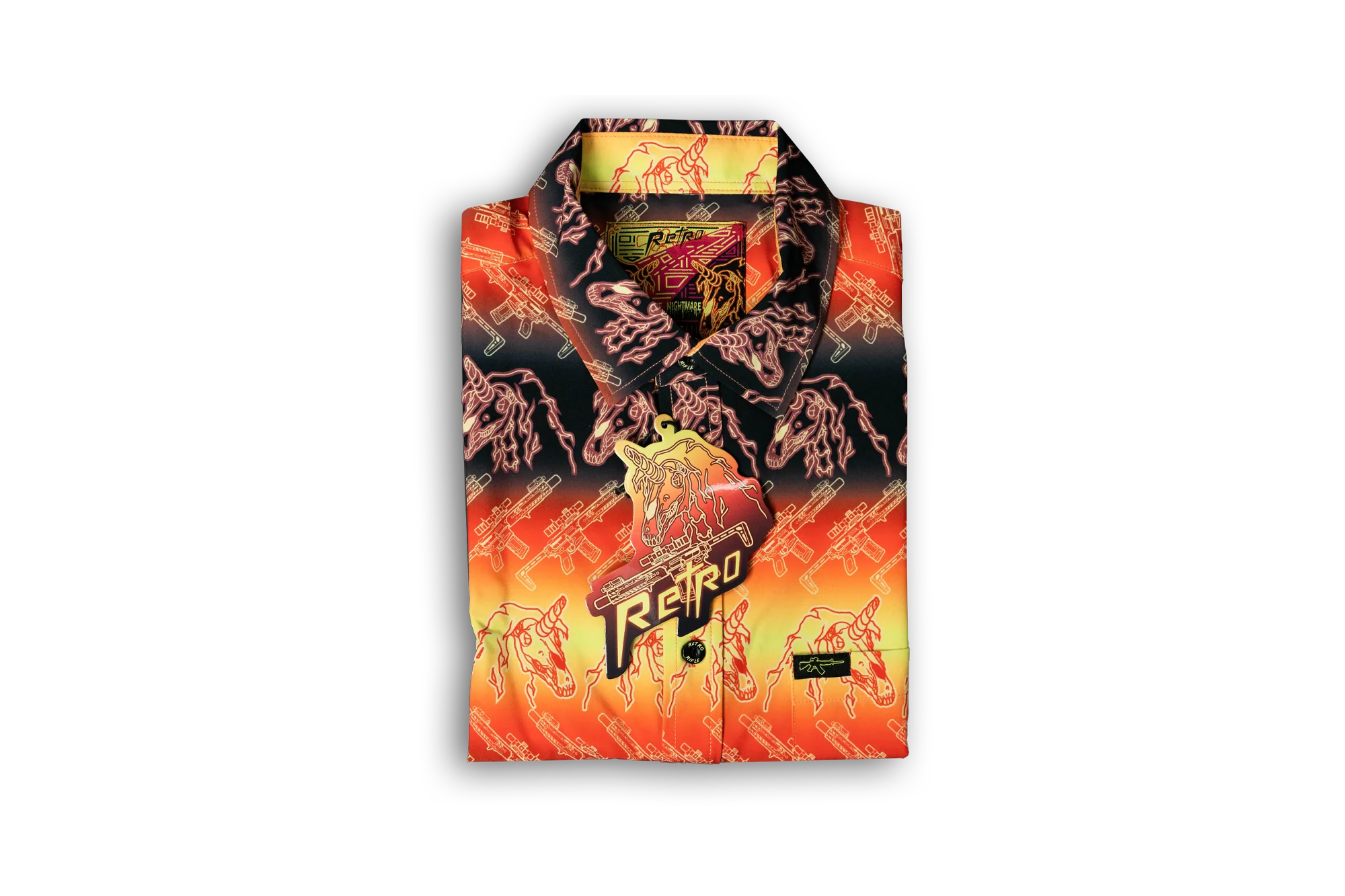 The Nightmare Red Button Down (Youth) - Image 5