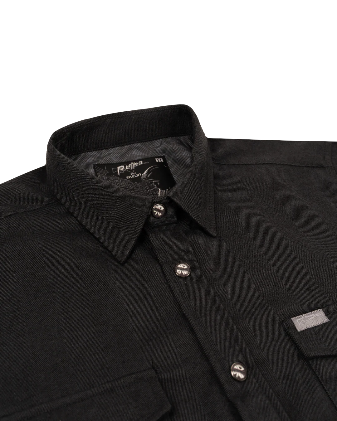 The Shelby Herringbone Flannel (Pearl Snaps) - Image 2