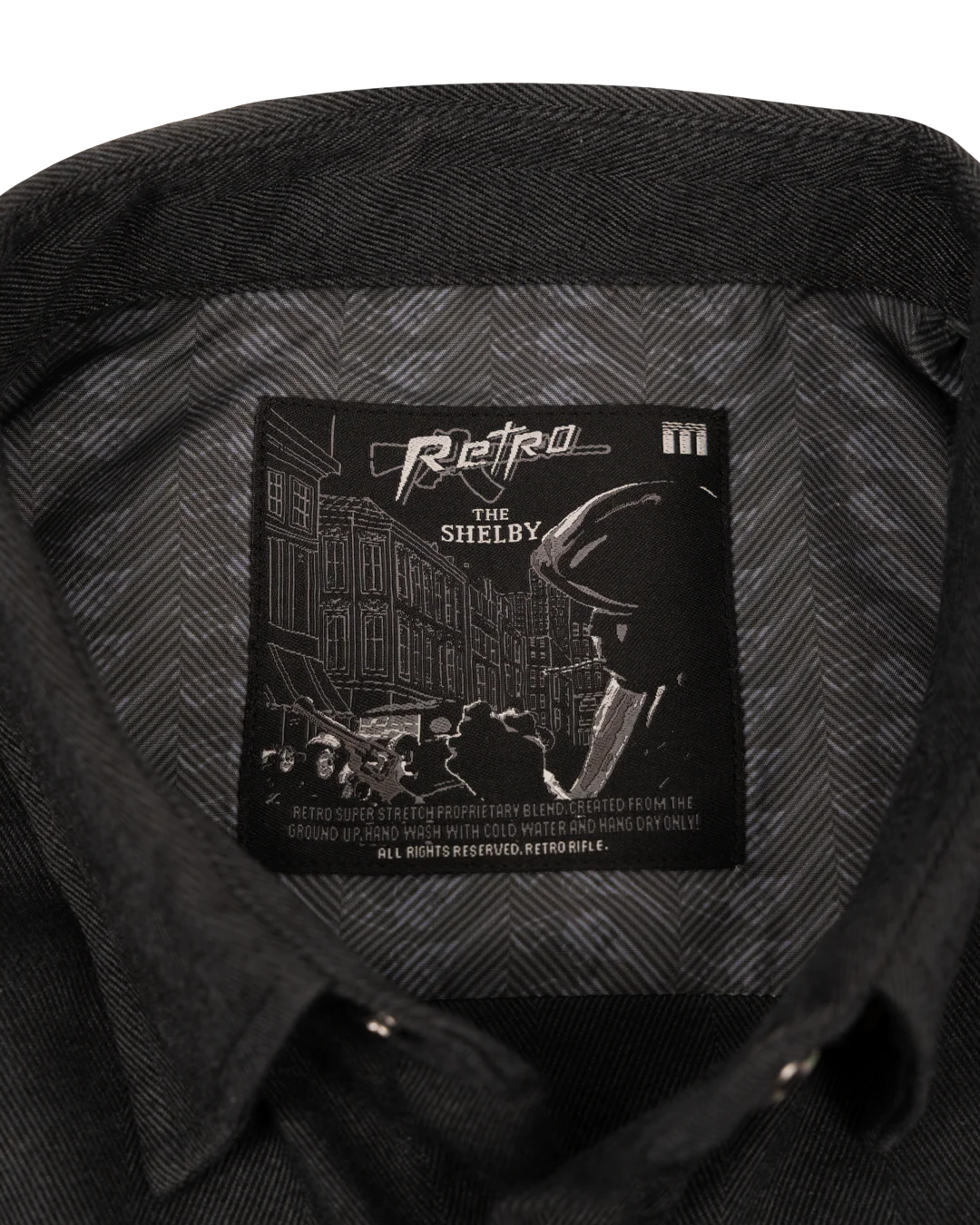 The Shelby Herringbone Flannel (Pearl Snaps) - Image 5