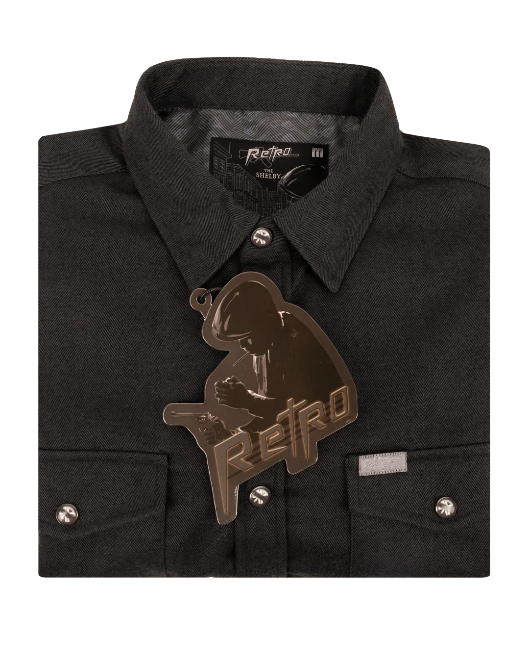 The Shelby Herringbone Flannel (Pearl Snaps) - Image 7