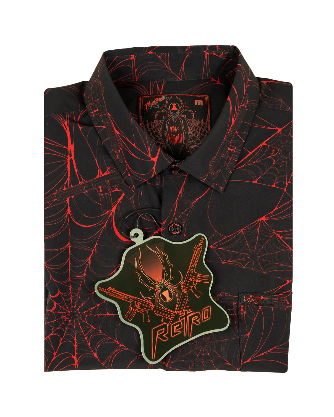 The Widow (Webbed) Button Down - Image 5
