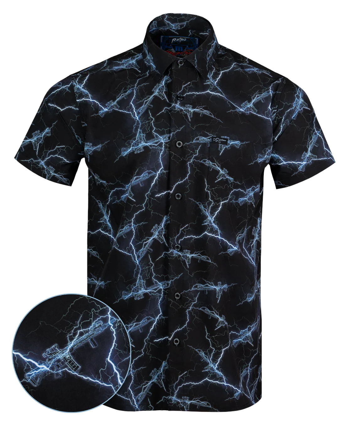 Thunderstruck Button Down