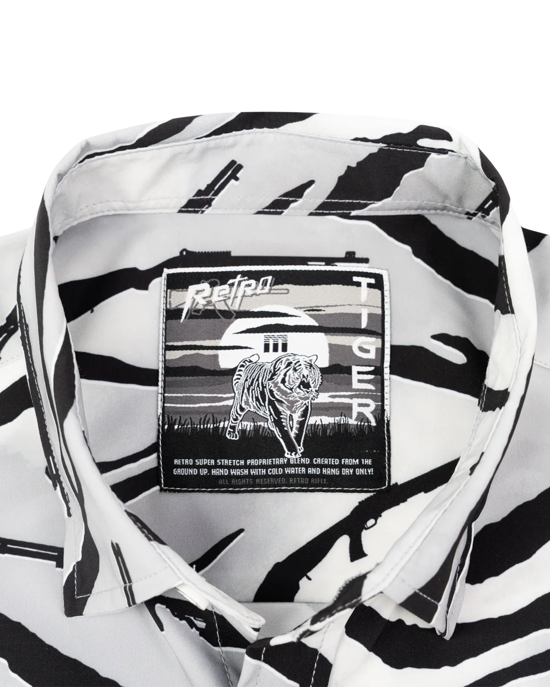 Tiger (White) Button Down - Image 4