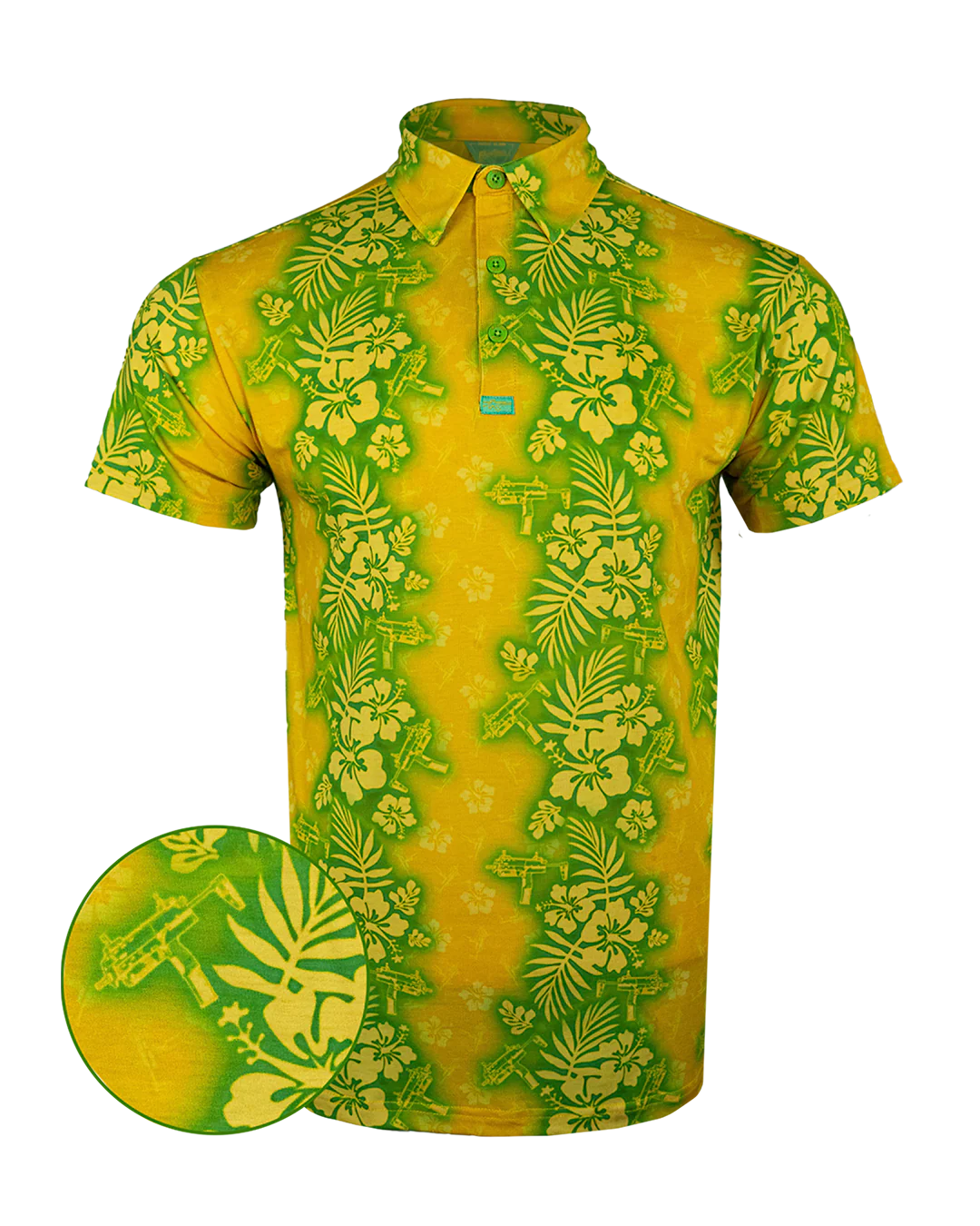 Tropic Aloha (Yellow) Polo