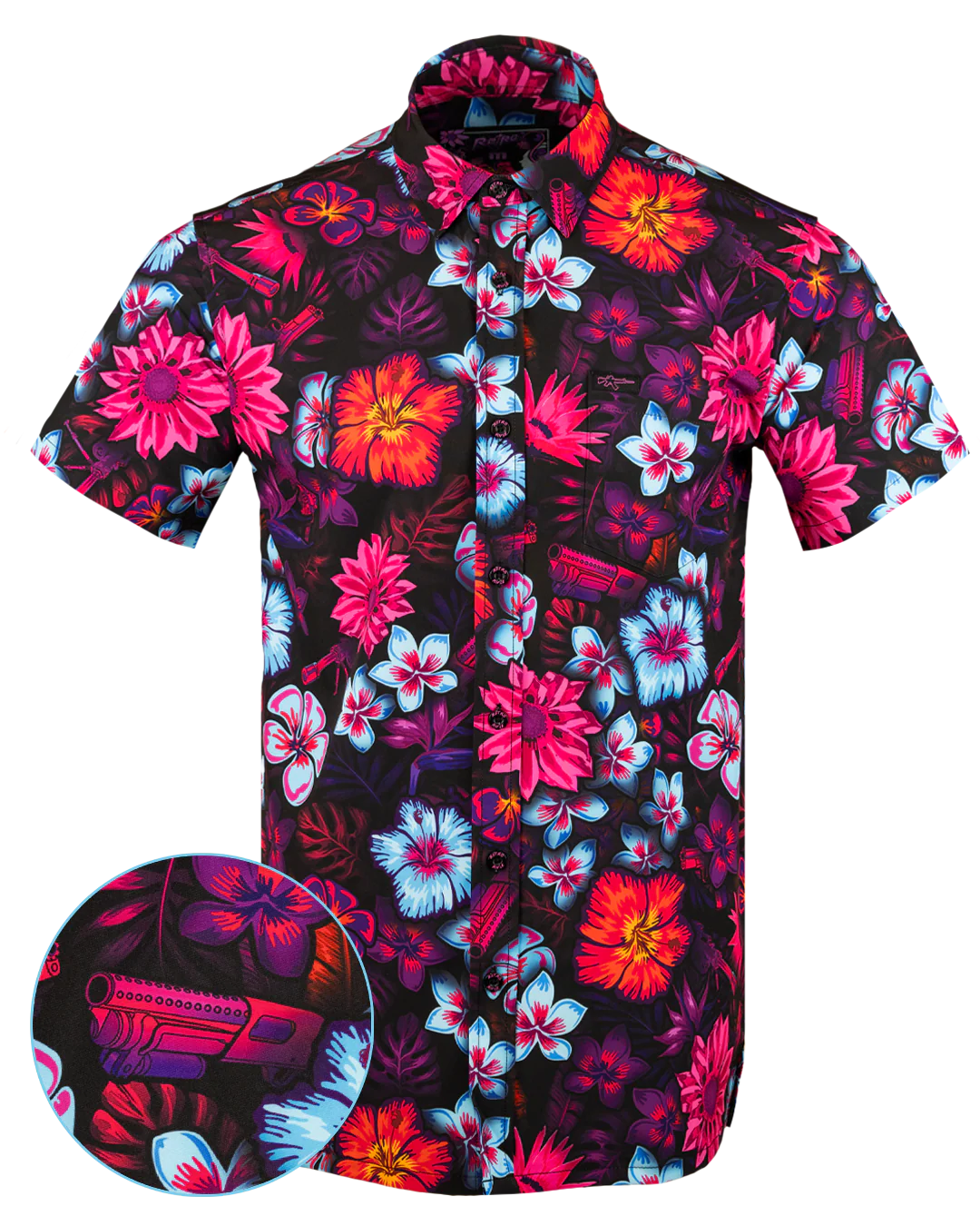 Tropical Fields Button Down
