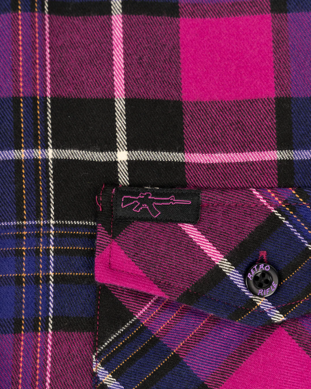 Tropics (Maroon) Flannel - Image 3